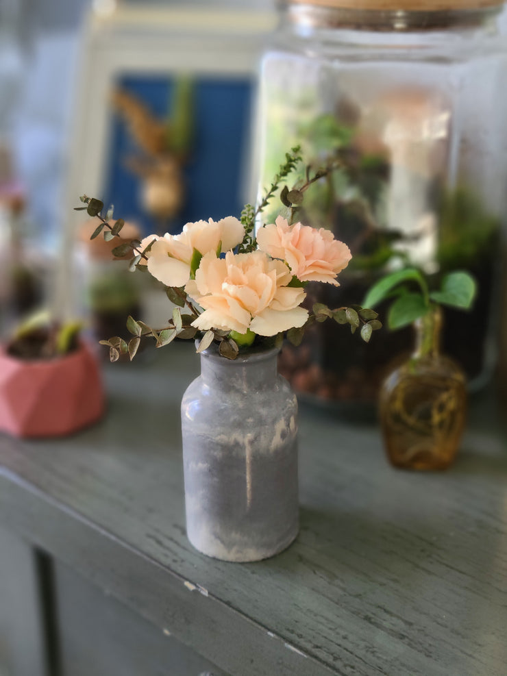 Petite Vase With Fresh Flowers