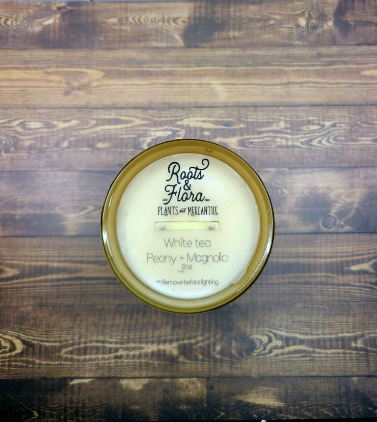 Roots and Flora Signature Scent Hand-Poured Candle