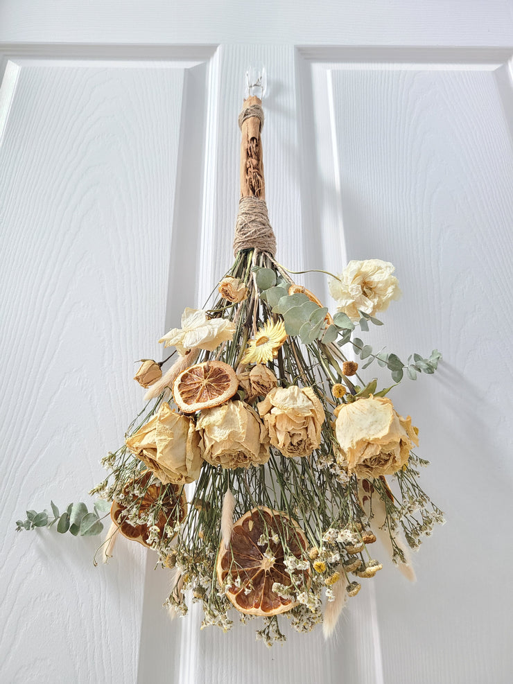 Dried Floral Besom