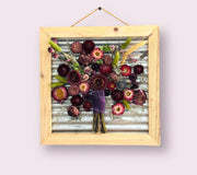 Dried Floral Frame