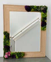 Preserved Moss Rectangular Mirror