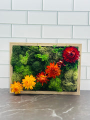 Natural Moss Wall Frame