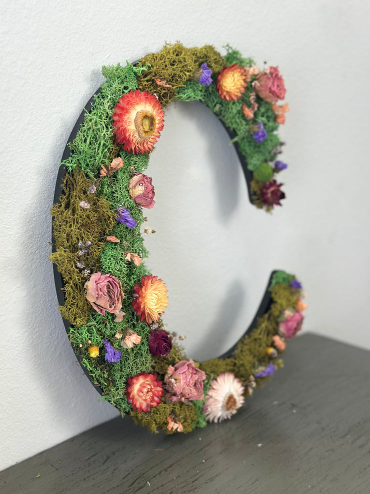 Mossy Letter C
