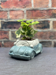Handmade Concrete Vintage Beetle Volkswagen Pot