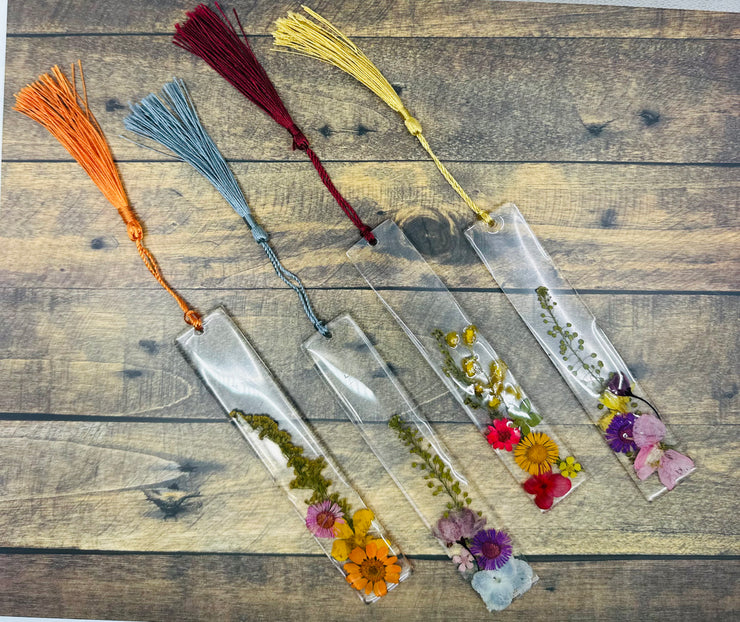 Floral Resin Bookmarks