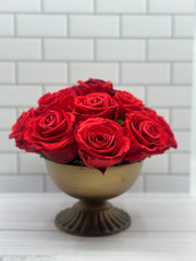 Ecuadorian preserved red roses