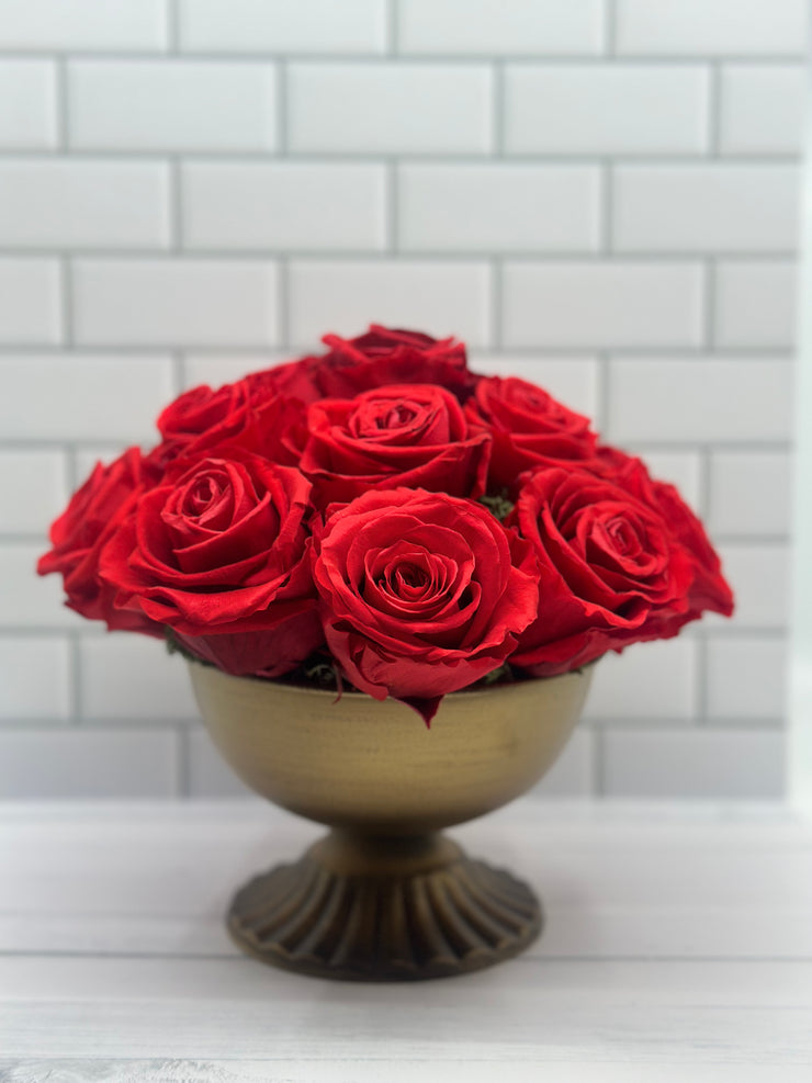 Ecuadorian preserved red roses