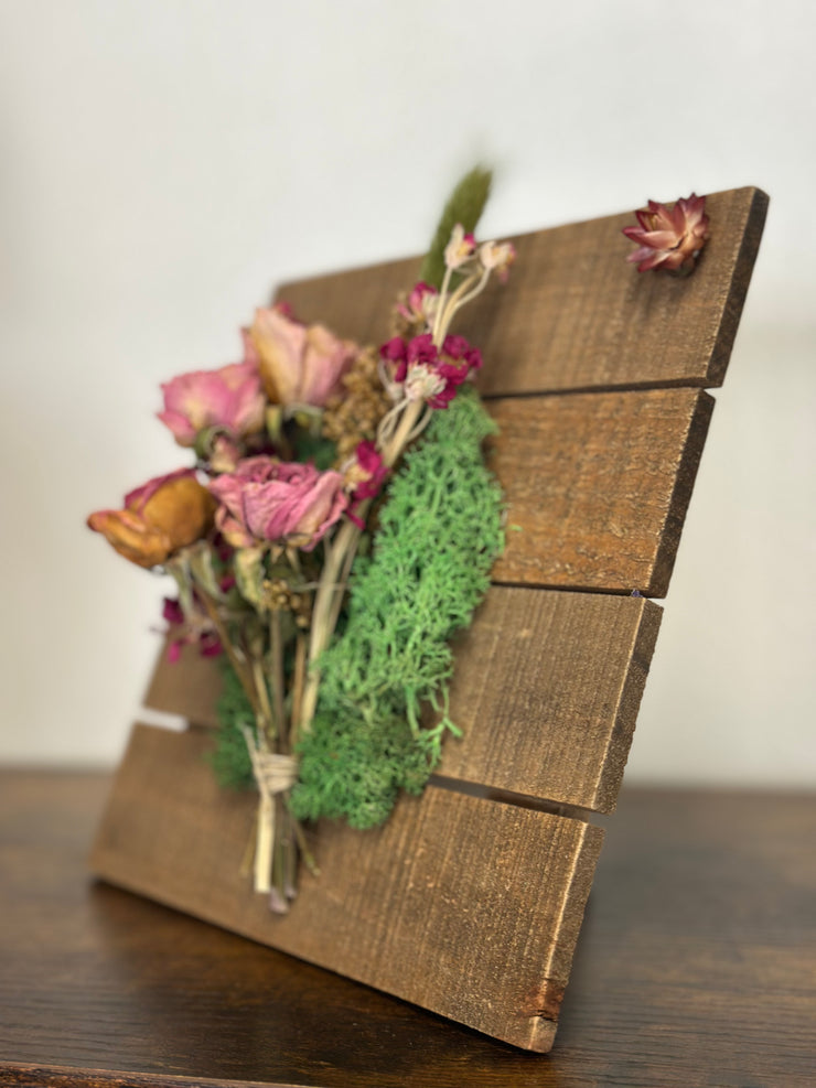 Dried Floral Frame