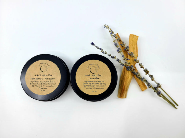 Palo Santo & Mahogany Lotion Bar