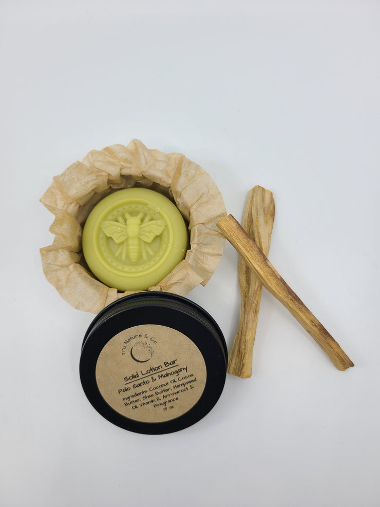 Palo Santo & Mahogany Lotion Bar