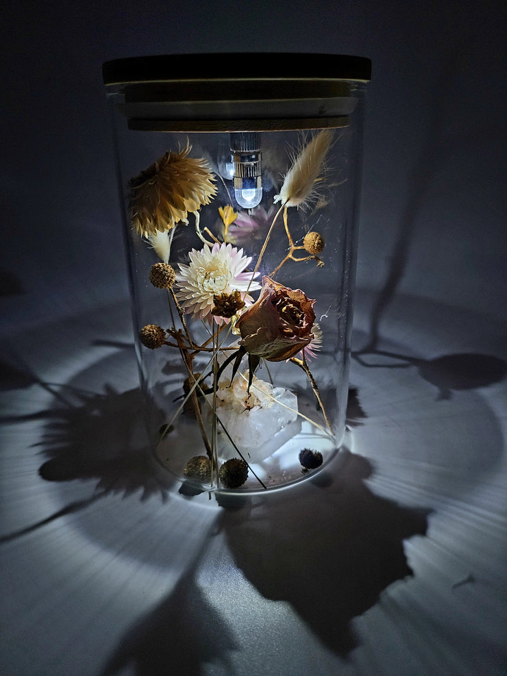Dried Flower Mini Lamp