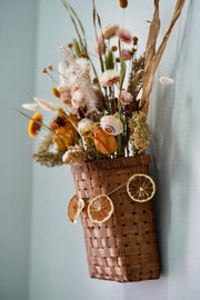 Dried Floral Hanging Basket