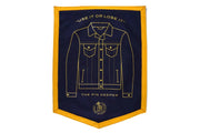 Pin Keepers - Denim Jacket Camp Flag