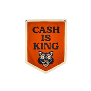 Cash is King Camp Flag